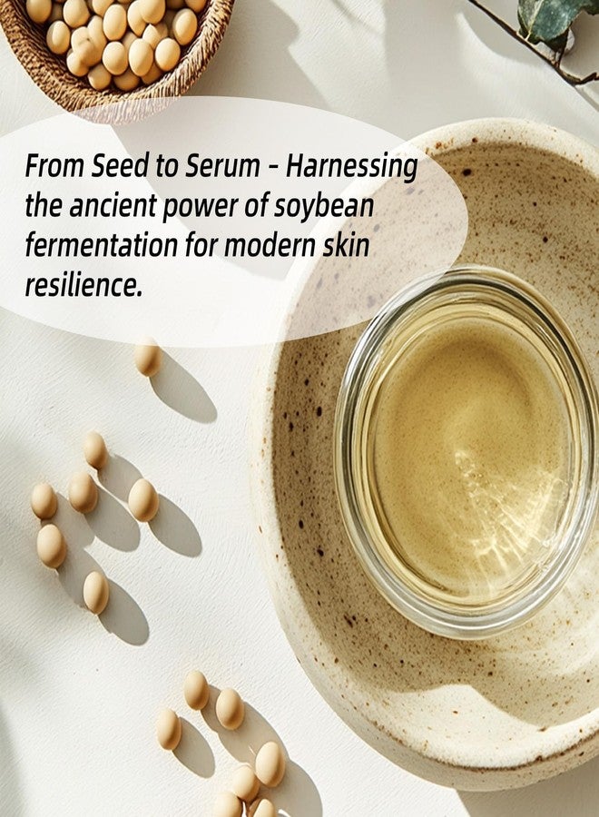 GROEI Glow Bean Essence, Soybean Ferment Extract, Glass Skin, Exfoliating, Hydrating, Radiant, Moisturizer, Barrier, Face Serum (1PC) - Image 3